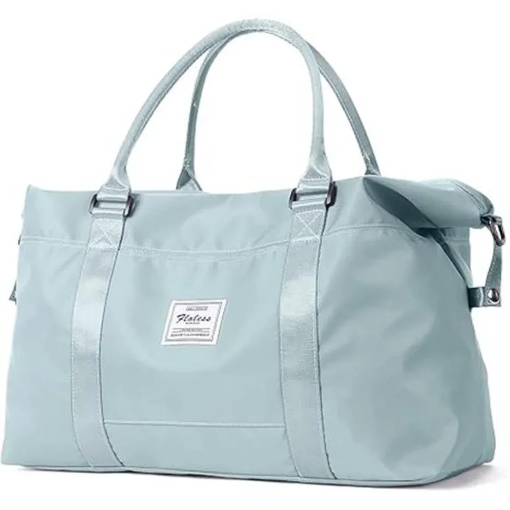 Sport Travel Duffle Bag Large Gym Tote Bag for Women, Weekender Carry on Bag - Picture 7 of 7